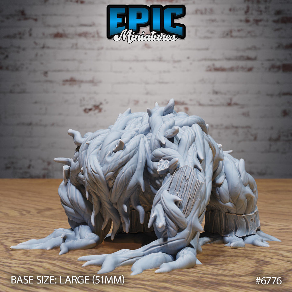 Shambling Mound Option #6776 front DND miniature Primal Jungle 16k resin
