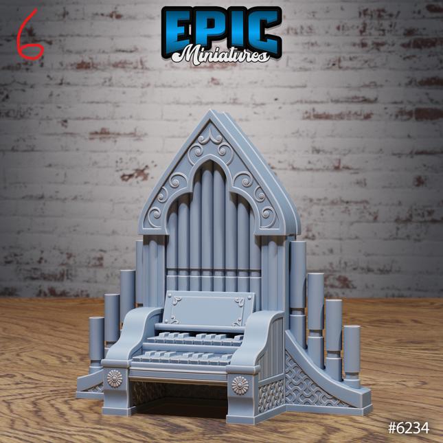 Heavenly Scatter Part 1 of 3 Option 4 C front DND miniature Heavenly Battle 16k resin