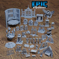 Heavenly Scatter Part 2 of 3 DND miniatures group photo Heavenly Battle