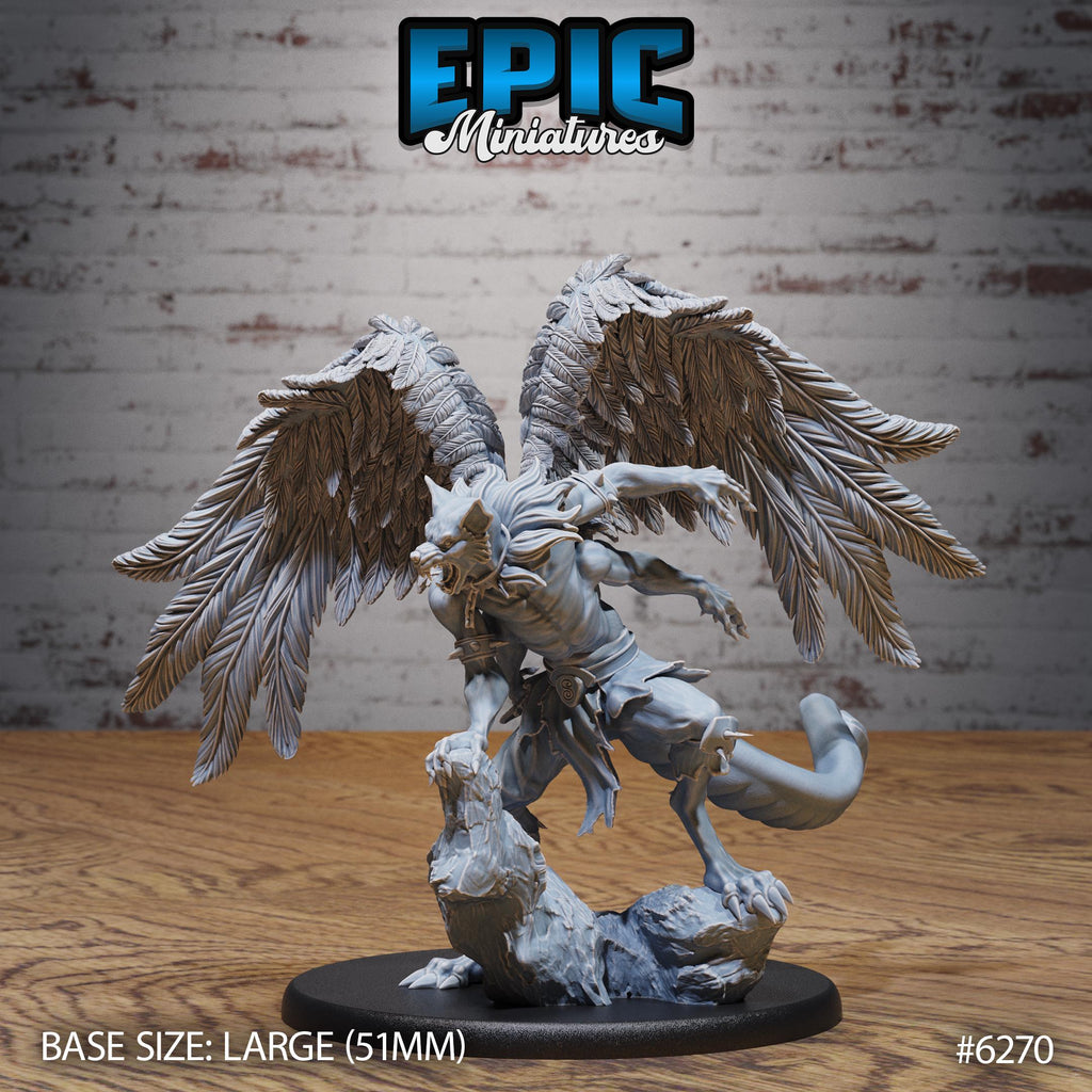 Deathsnatcher Option #6270 front DND miniature Heavenly Battle 16k resin