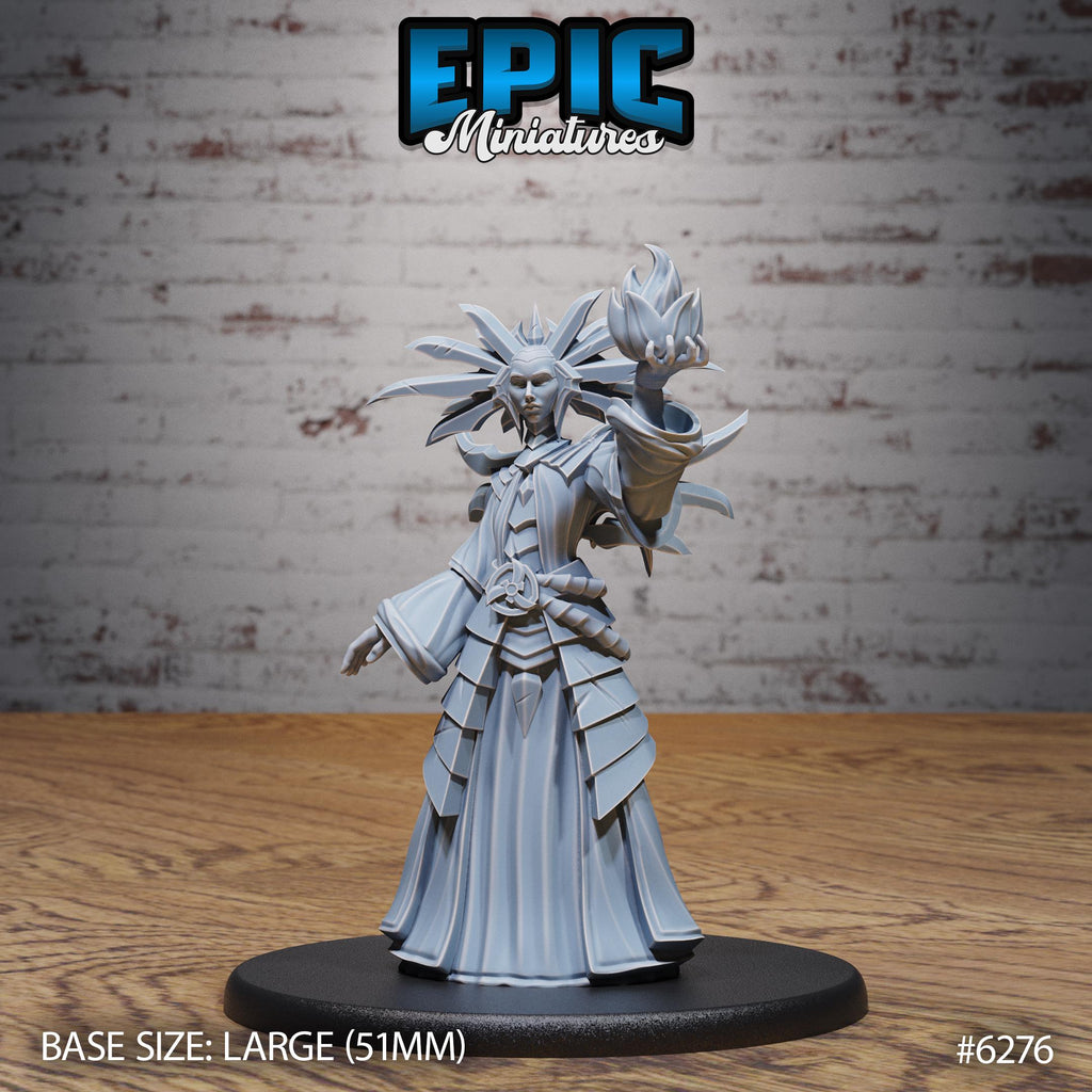 Lady of Pain Option #6276 front DND miniature Heavenly Battle 16k resin