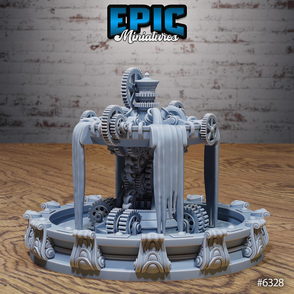 Laboratory Scatter Option 3 B front DND miniature Construct Laboratory 16k resin
