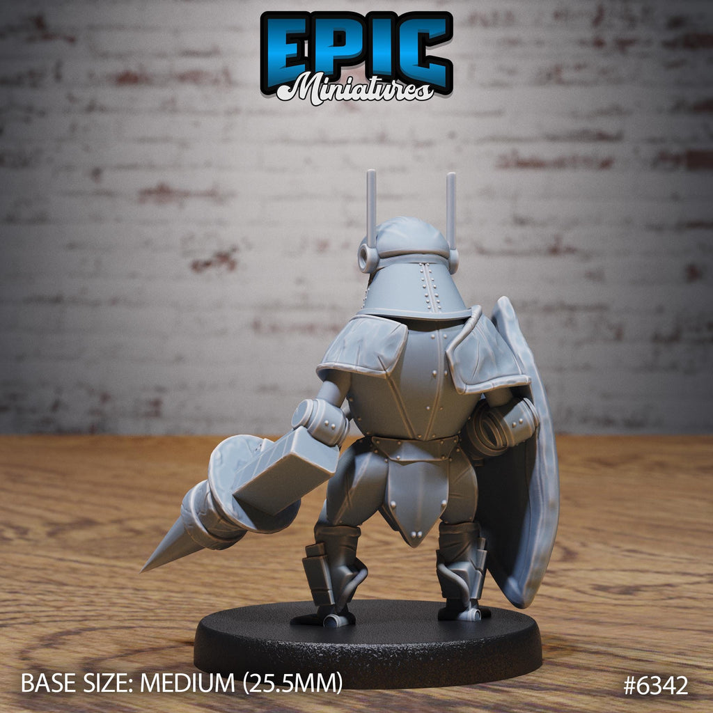 Clockwork Tinkerer Option #6342 back DND miniature Construct Laboratory 16k resin