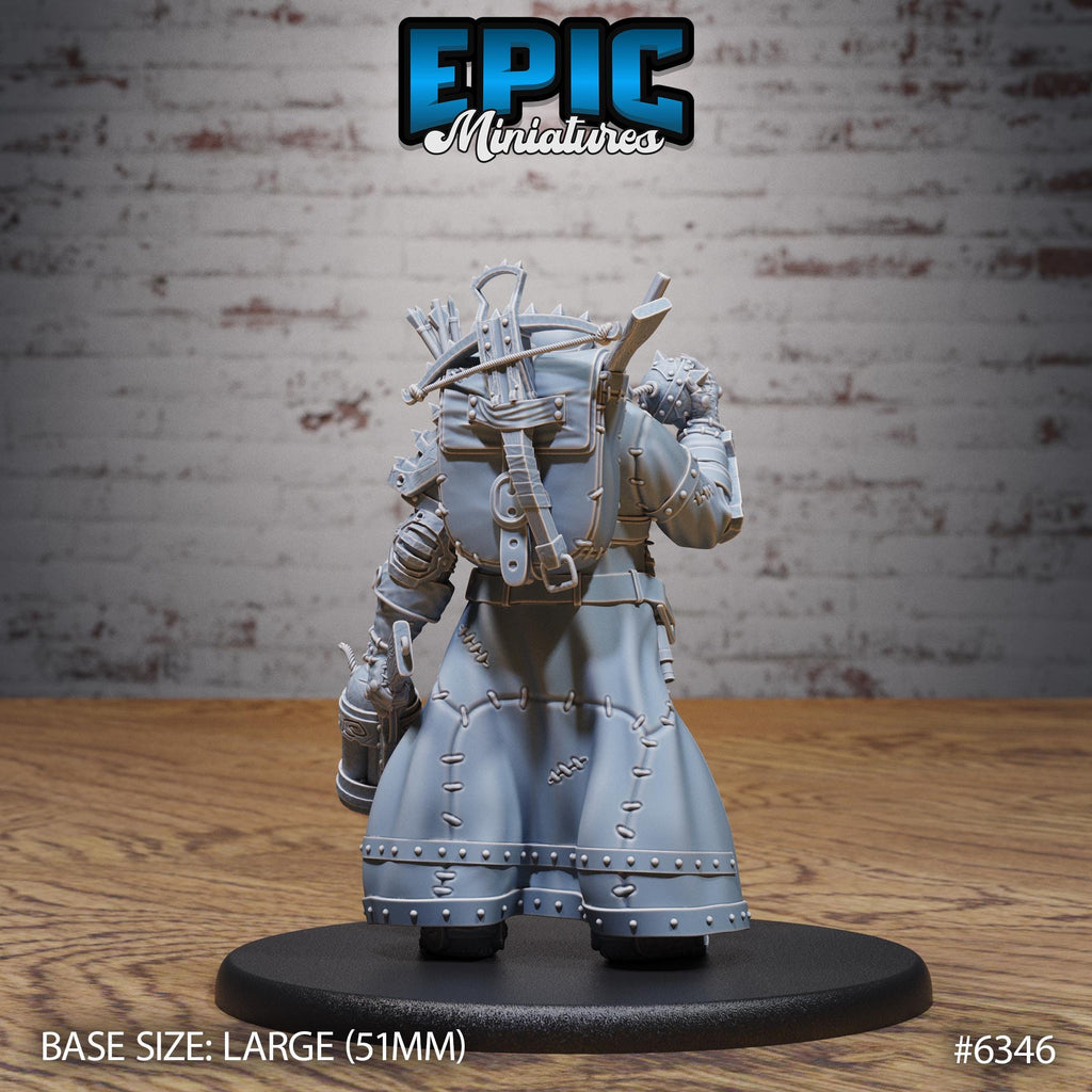 Ogre Gunslinger Option #6346 back DND miniature Construct Laboratory 16k resin