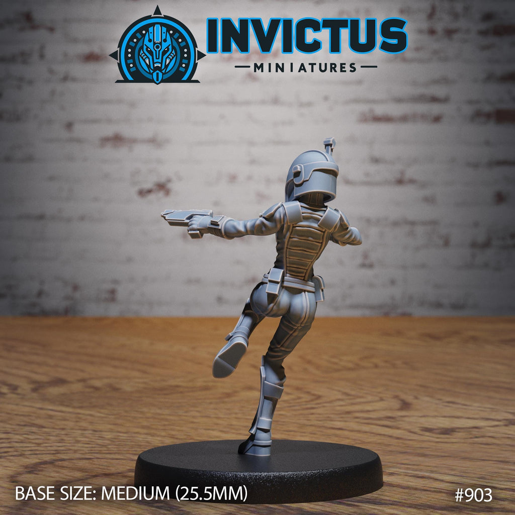 Orbital Crew Option #903 back DND miniature Space Odyssey 16k resin