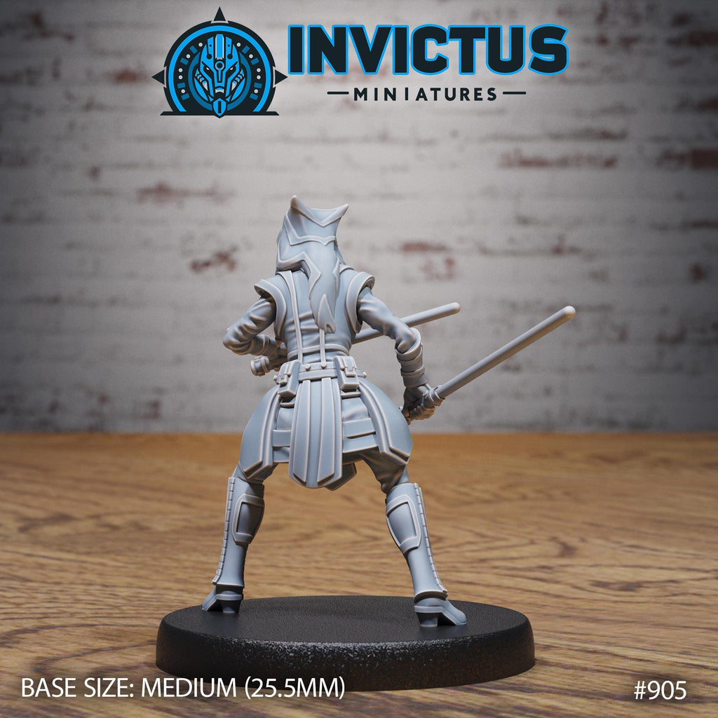 Orbital Crew Option #905 back DND miniature Space Odyssey 16k resin
