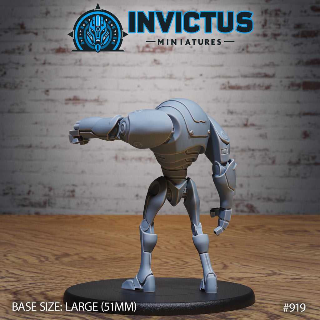 Droid Option #919 back DND miniature Space Odyssey 16k resin
