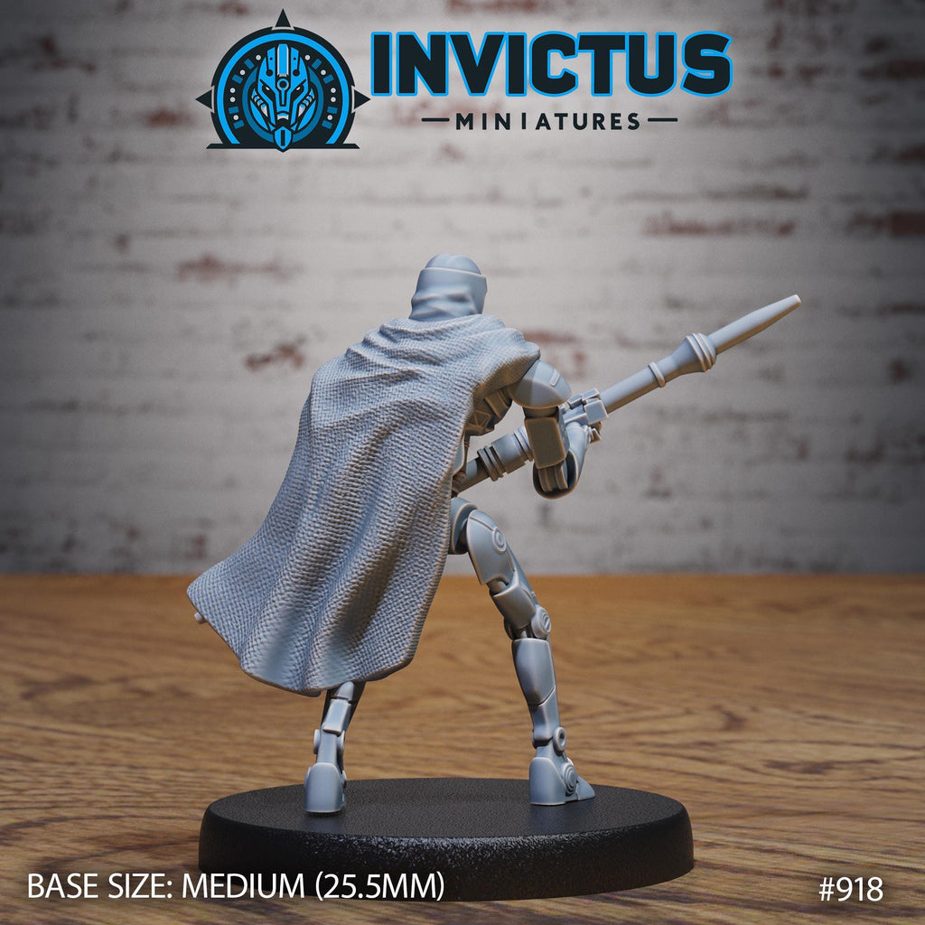 Droid Option #918 back DND miniature Space Odyssey 16k resin