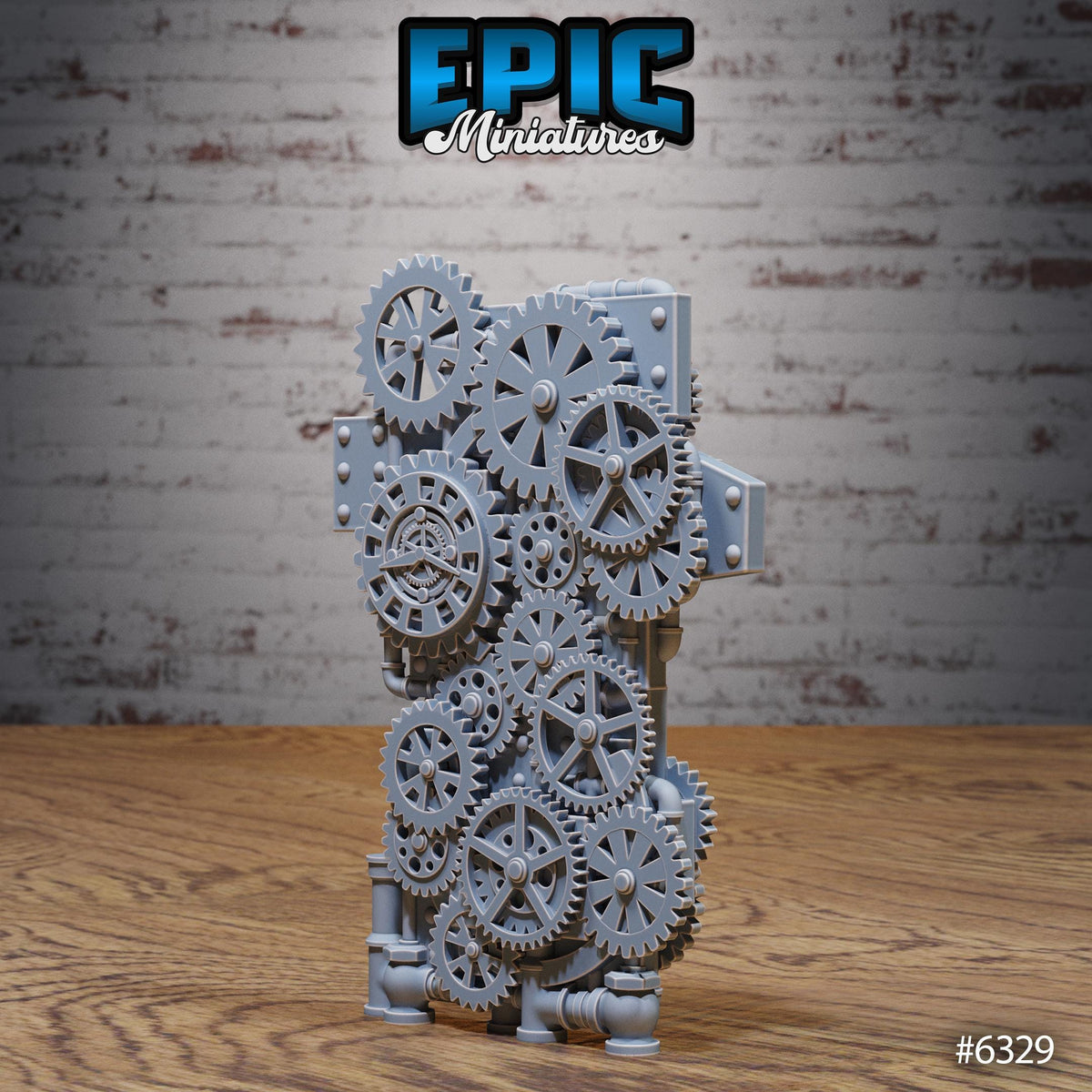 Laboratory Walls and Tiles Set DND miniatures group photo Construct Laboratory