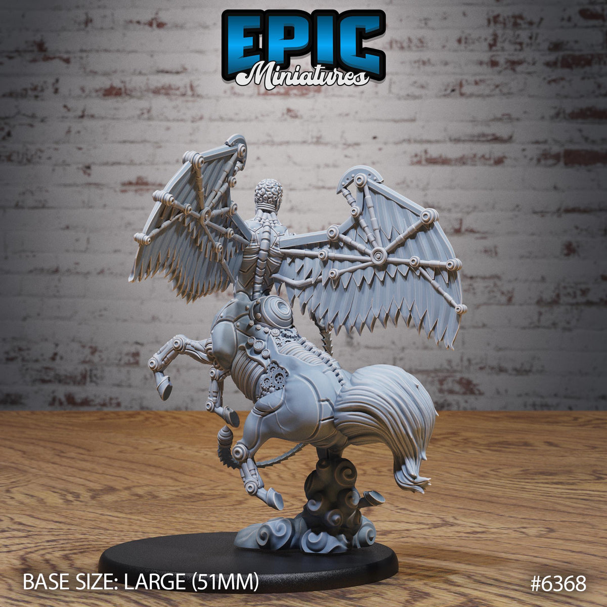 Inevitable Zelekhut Option #6368 back DND miniature Construct Laboratory 16k resin