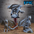 Clockwork Dragon Set of 3 DND miniatures group photo Construct Laboratory