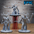 Tree Guard Set of 3 DND miniatures group photo Forest Folk
