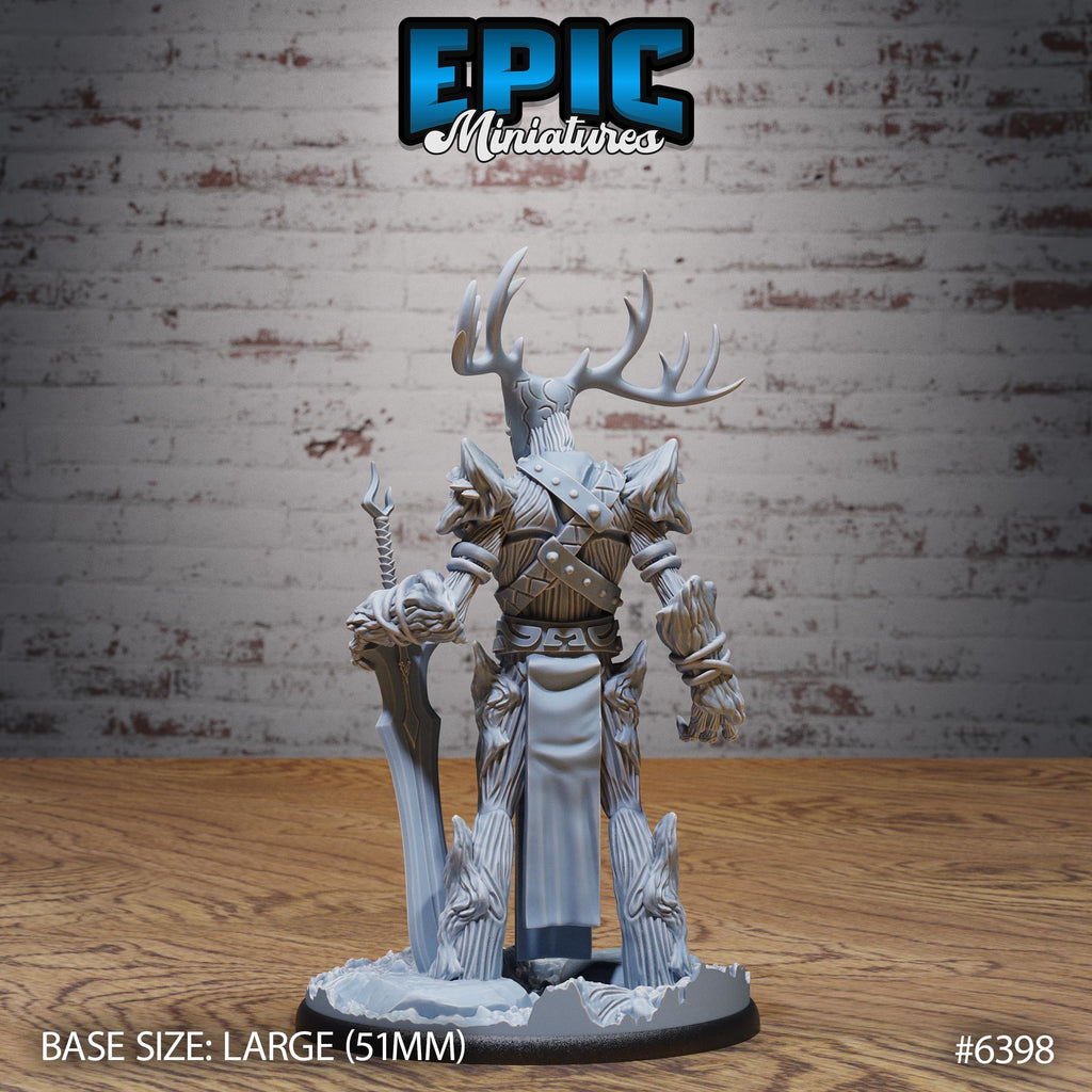 Tree Guard Option #6398 back DND miniature Forest Folk 16k resin