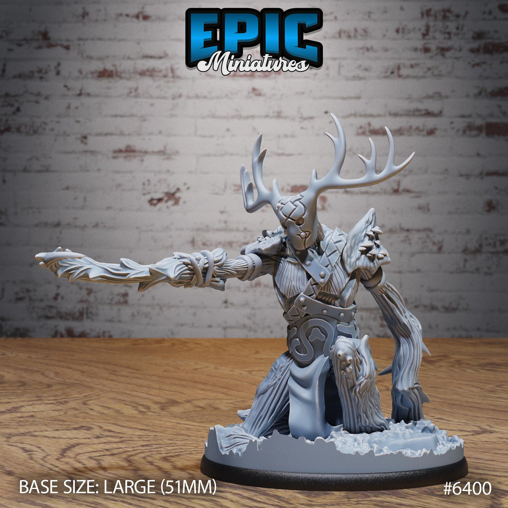 Tree Guard Option #6400 front DND miniature Forest Folk 16k resin