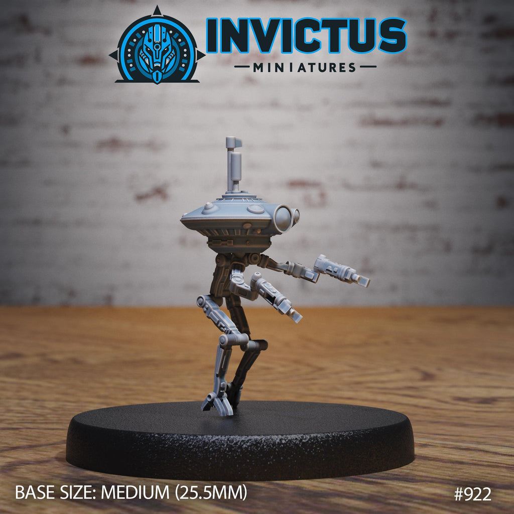 Droid Option #922 back DND miniature Space Odyssey 16k resin
