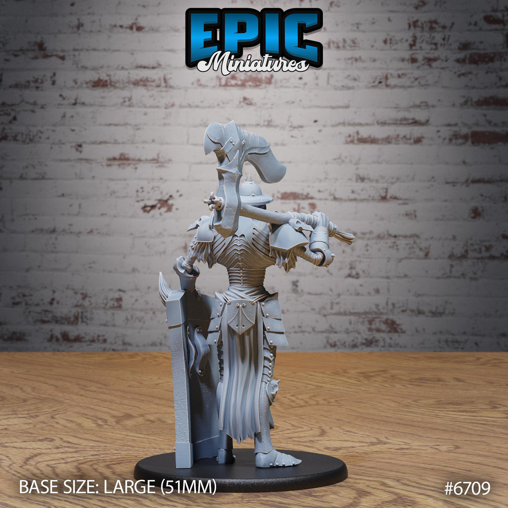 Giant Skeleton Option #6709 back DND miniature Lich Lords Crypt 16k resin