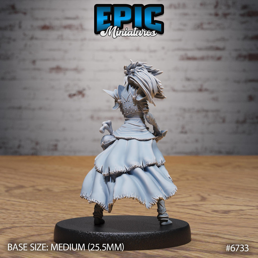 Revenant Headhunter Option #6733 back DND miniature Lich Lords Crypt 16k resin