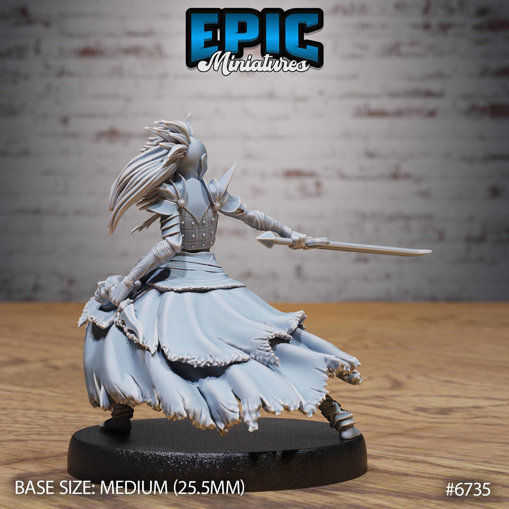 Revenant Headhunter Option #6735 back DND miniature Lich Lords Crypt 16k resin