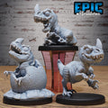 Dinosaur Hatchling Set of 3 DND miniatures group photo Primal Jungle