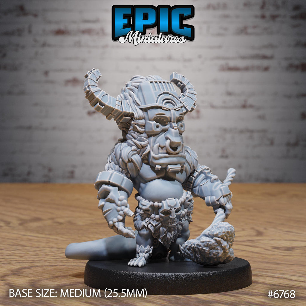 Void Shaman Option #6768 front DND miniature Primal Jungle 16k resin
