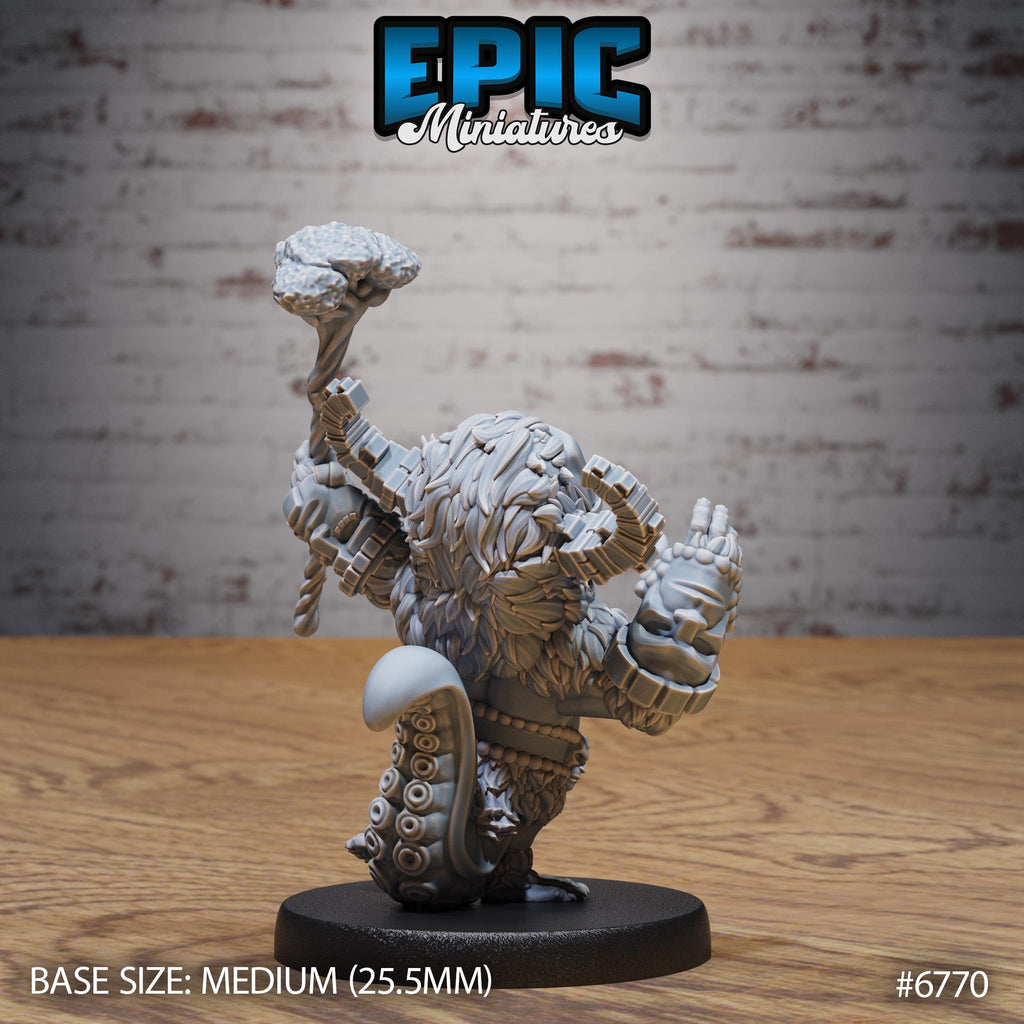 Void Shaman Option #6770 back DND miniature Primal Jungle 16k resin