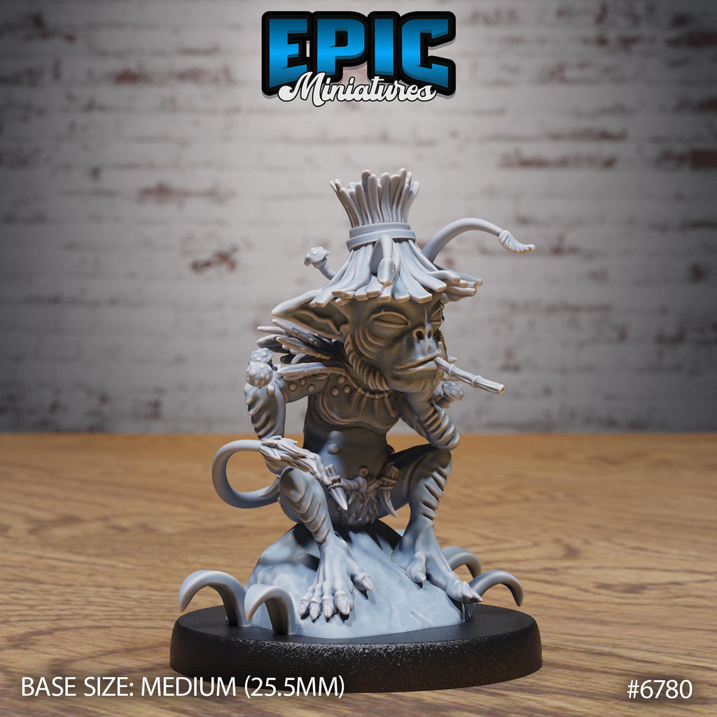Jungle Goblin Option #6780 front DND miniature Primal Jungle 16k resin