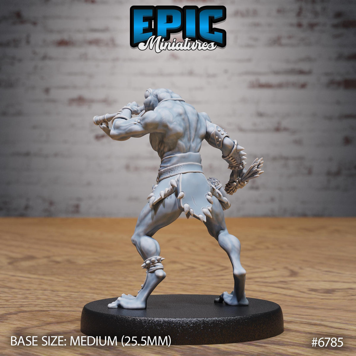 Frog Folk Hunter Set of 3 and 6 Option 1 No Headress front DND miniature Primal Jungle 16k resin