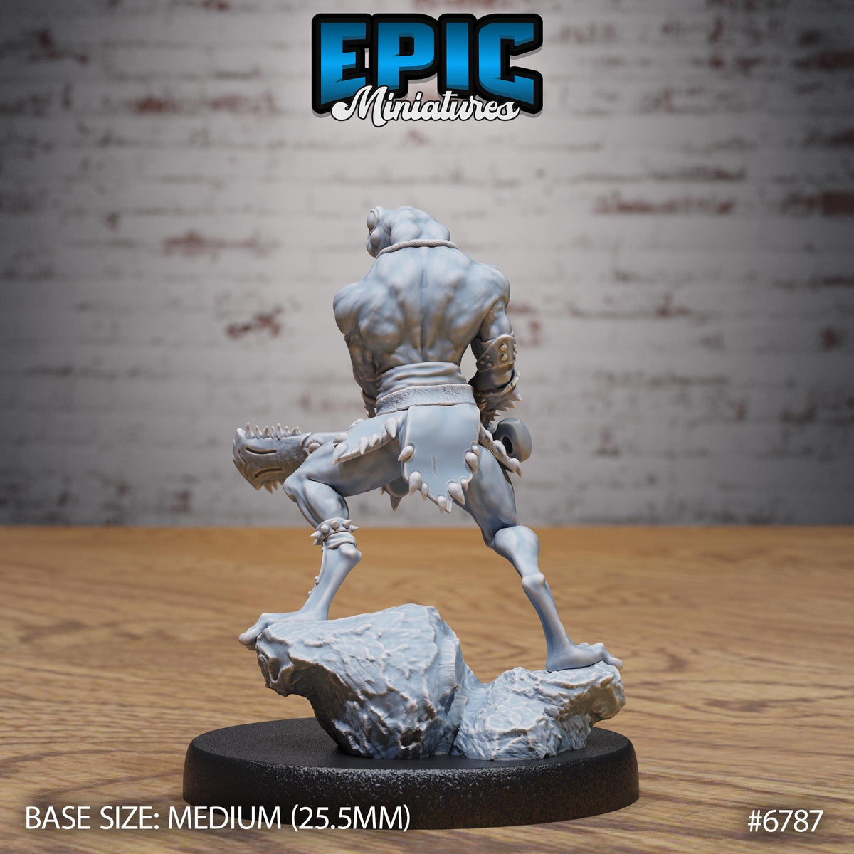 Frog Folk Hunter Set of 3 and 6 Option 3 No Headress front DND miniature Primal Jungle 16k resin