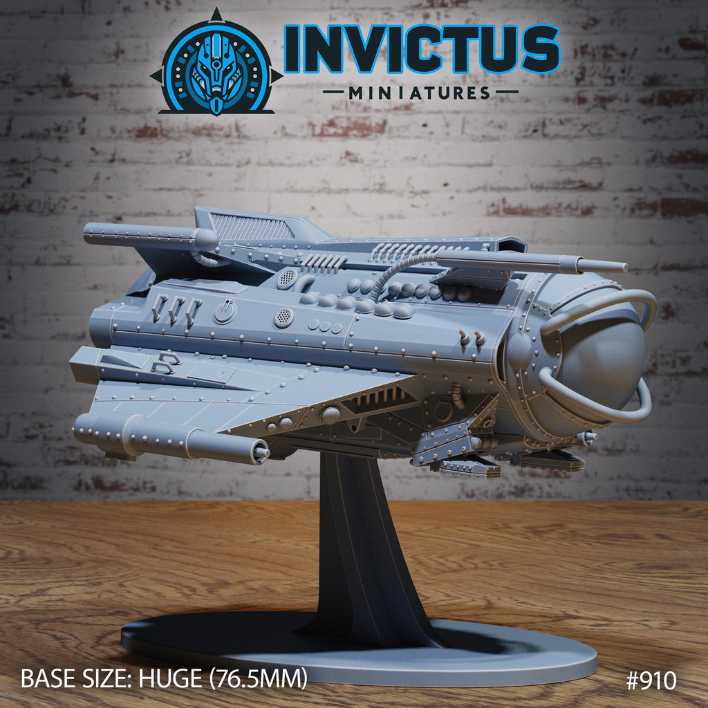 Orbital Scout Scout with stand front DND miniature Space Odyssey 16k resin