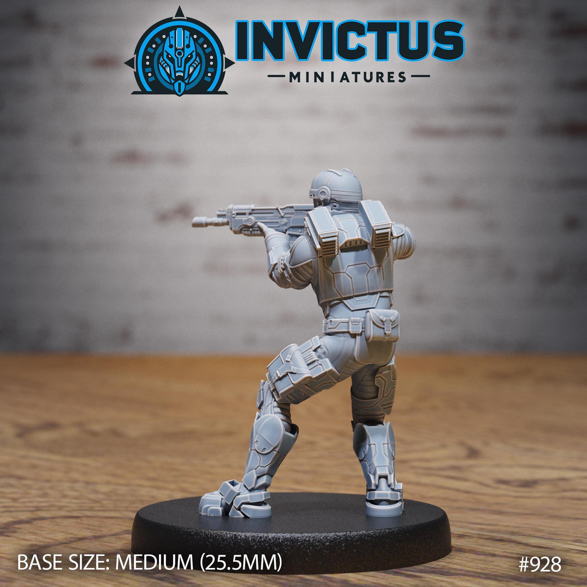 Recon Rider Option #928 back DND miniature Crimson Front 16k resin
