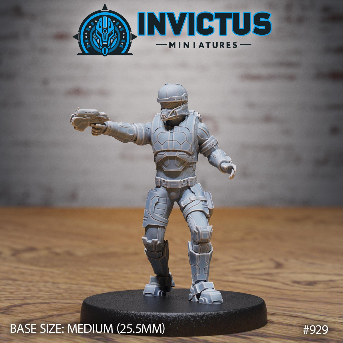 Recon Rider Option #929 front DND miniature Crimson Front 16k resin