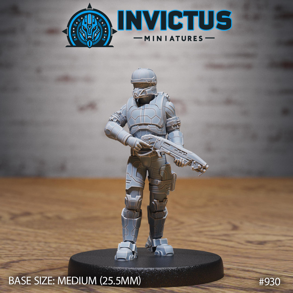 Recon Rider Option #930 front DND miniature Crimson Front 16k resin