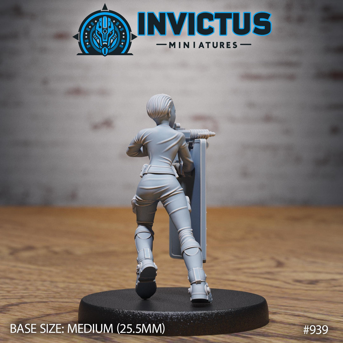 Valkyrie Squad Option #939 back DND miniature Crimson Front 16k resin