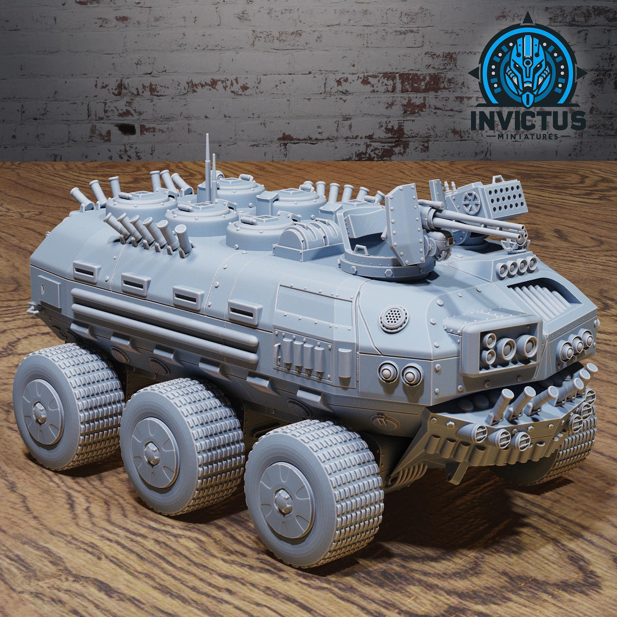 Armored Assault Vehicle DND Miniature Crimson Front Collection Dungeons and Dragons - Space Wars Star Adventure Rover DND miniatures group photo