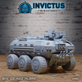Armored Assault Vehicle DND Miniature Crimson Front Collection Dungeons and Dragons - Space Wars Star Adventure Rover 1 Armor Vehicle front DND miniature  16k resin