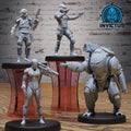 Crimson Squad Set of 4 DND miniatures group photo Crimson Front
