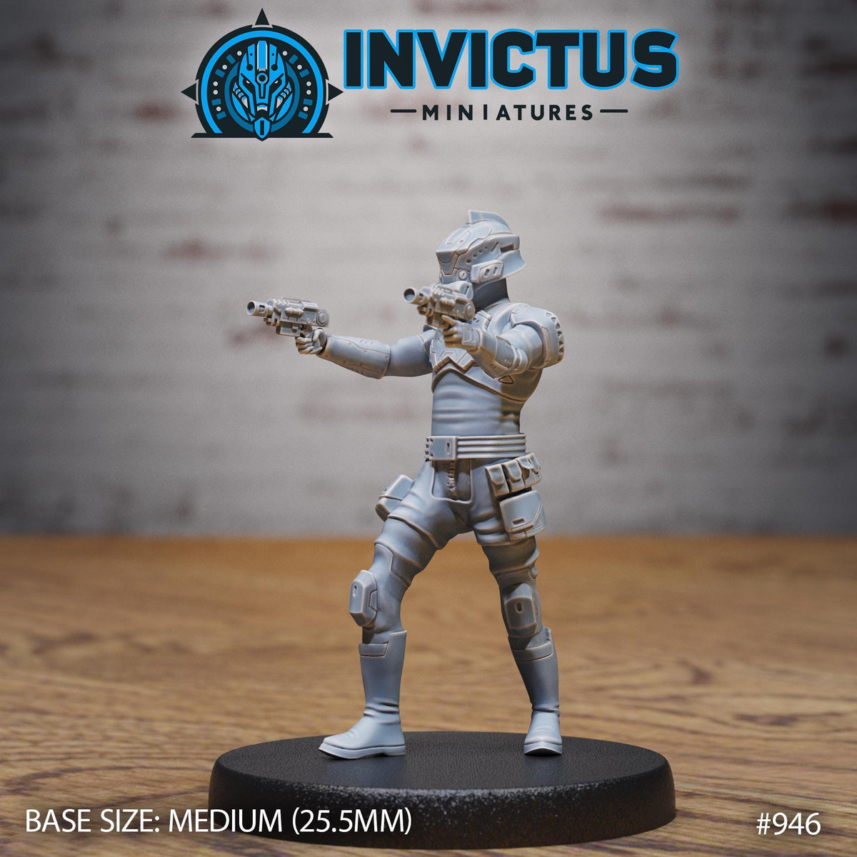 Crimson Squad Option #946 front DND miniature Crimson Front 16k resin