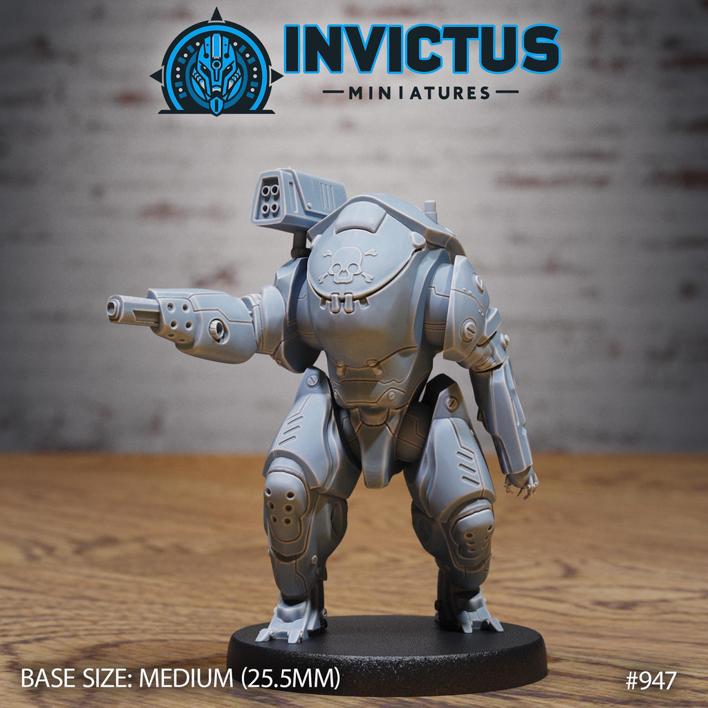 Crimson Squad Option #947 front DND miniature Crimson Front 16k resin