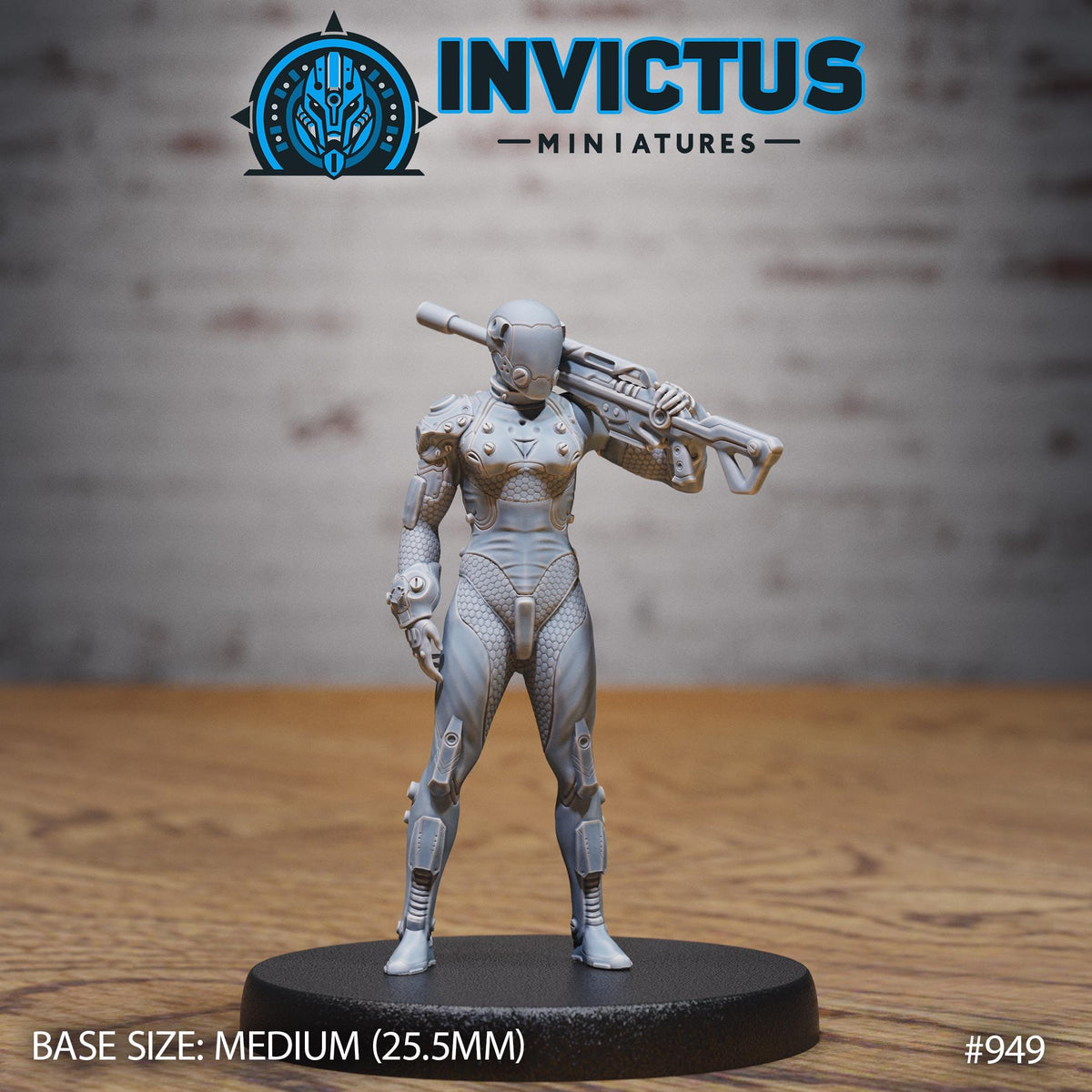 Crimson Squad Option #949 front DND miniature Crimson Front 16k resin