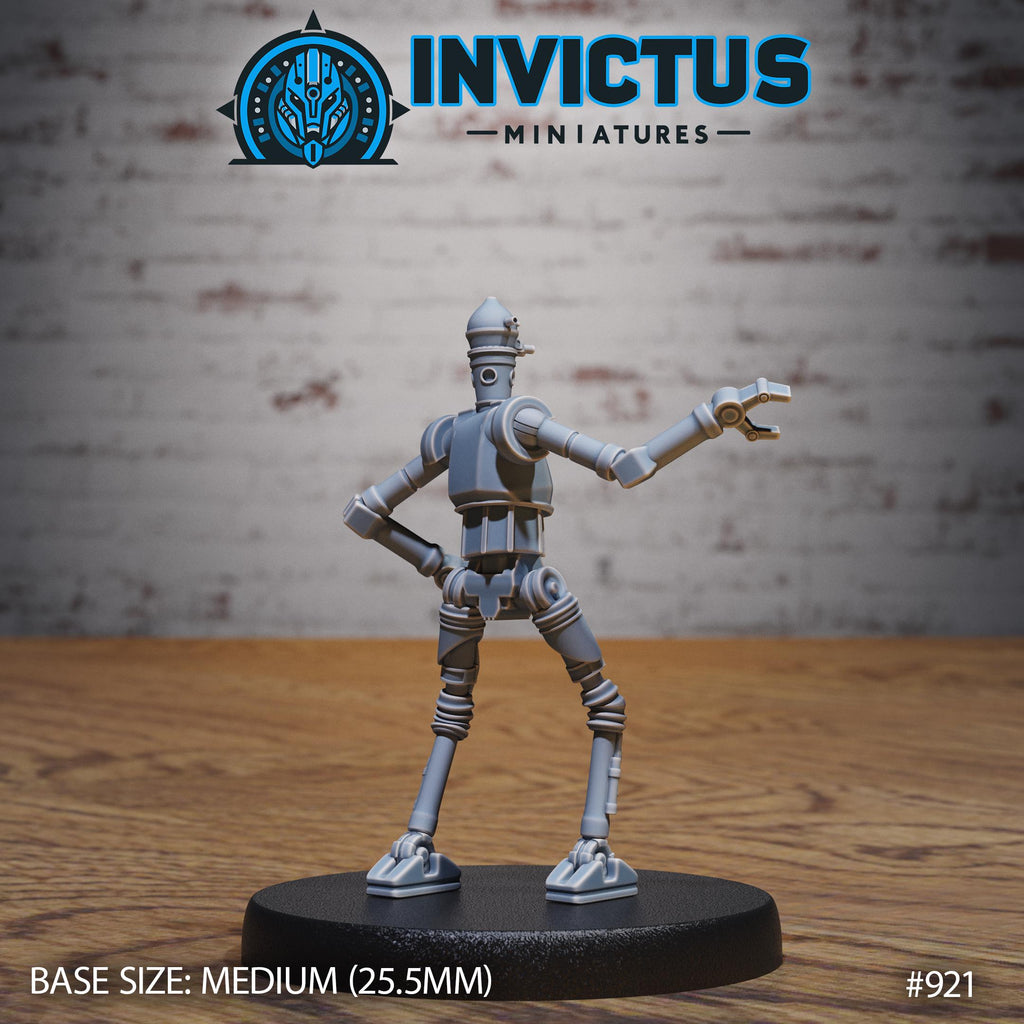 Droid Option #921 back DND miniature Space Odyssey 16k resin