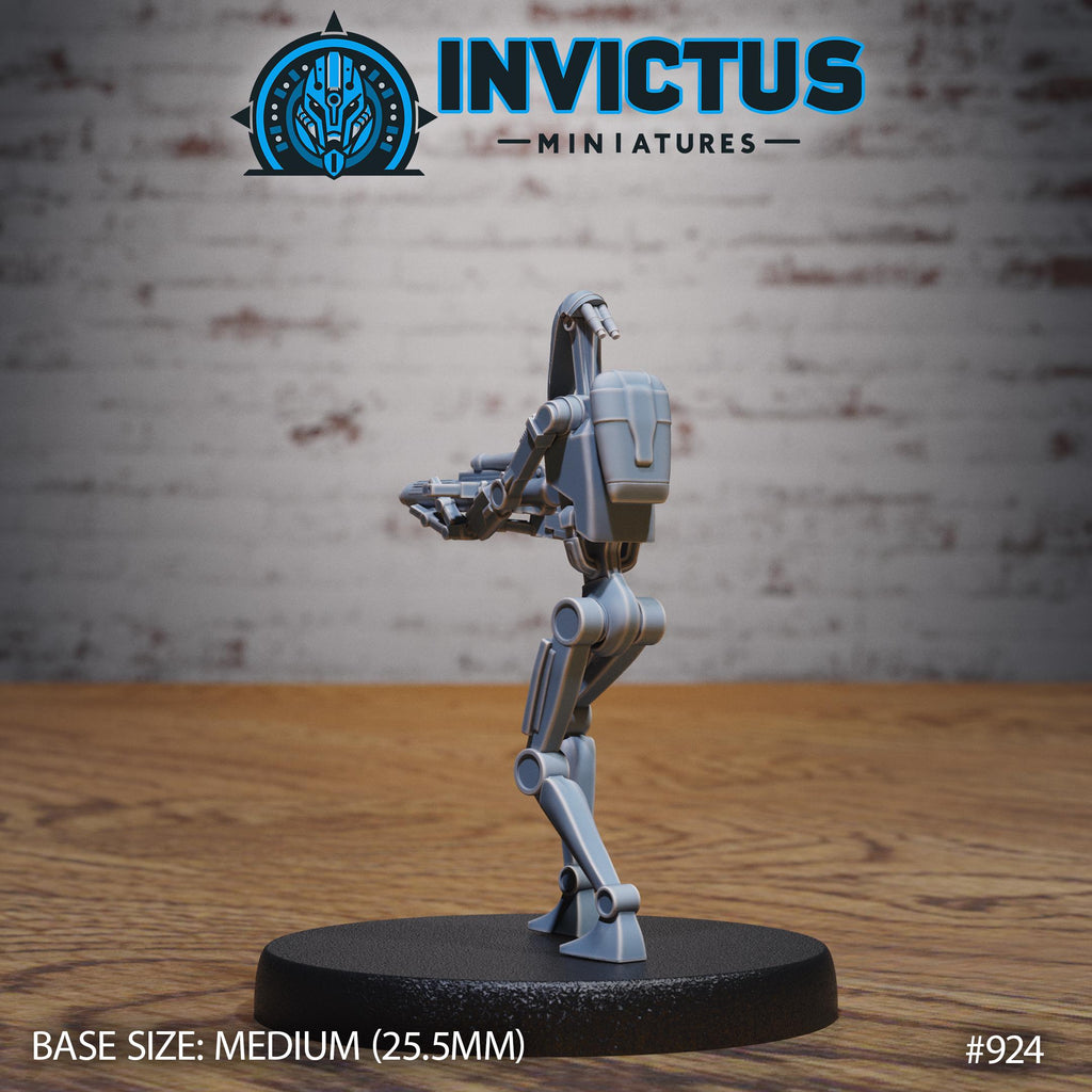 Droid Option #924 back DND miniature Space Odyssey 16k resin