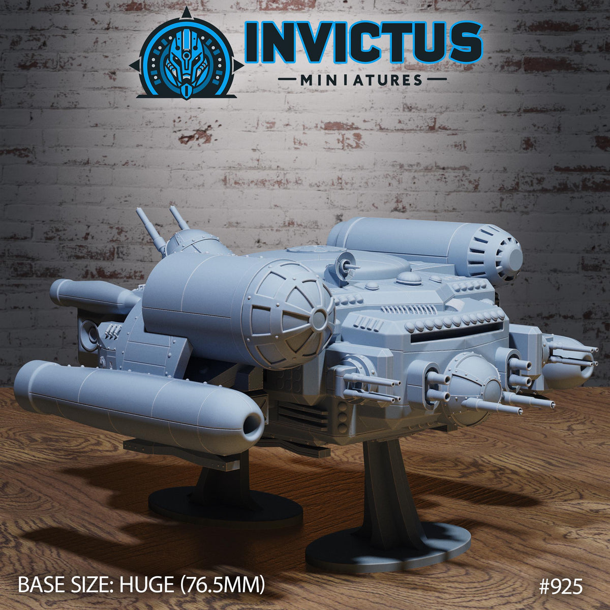 Smuggler Spaceship Spaceship Flying front DND miniature Space Odyssey 16k resin