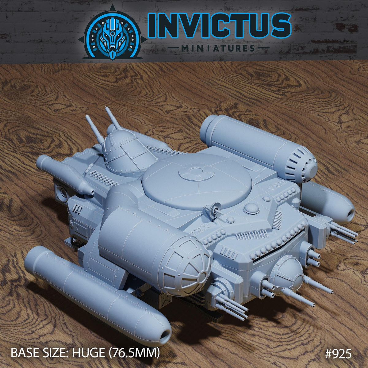 Smuggler Spaceship Spaceship Landed back DND miniature Space Odyssey 16k resin