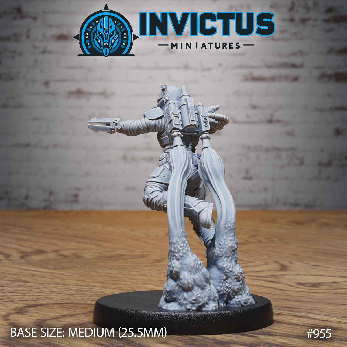 Starforged Family Option #955 back DND miniature Starforged Family 16k resin
