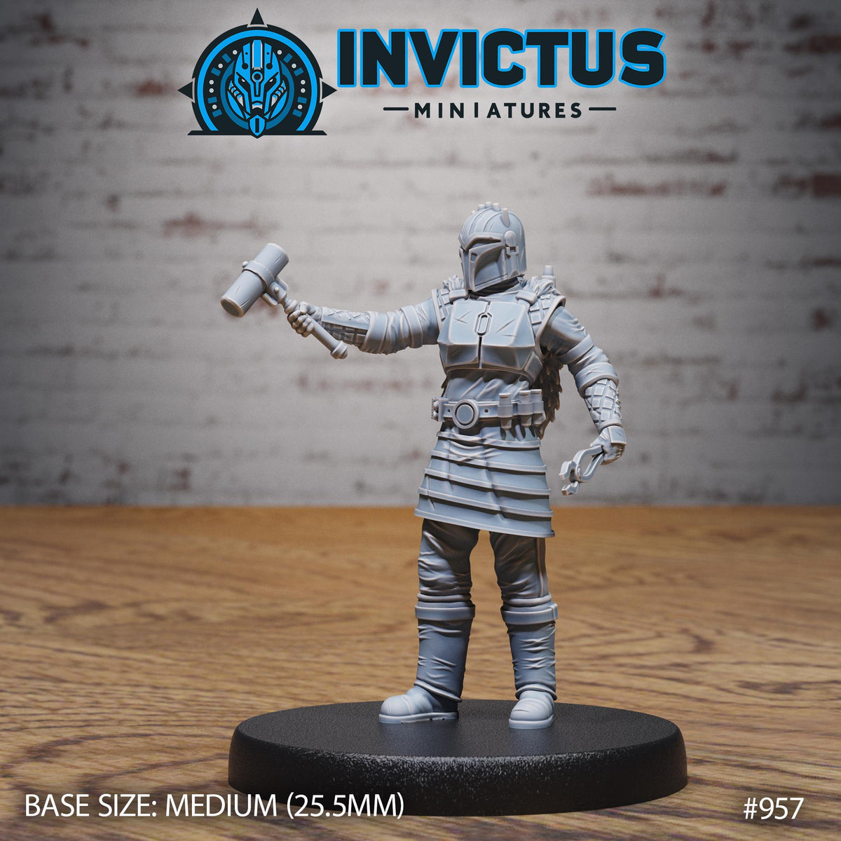 Starforged Family Option #957 front DND miniature Starforged Family 16k resin