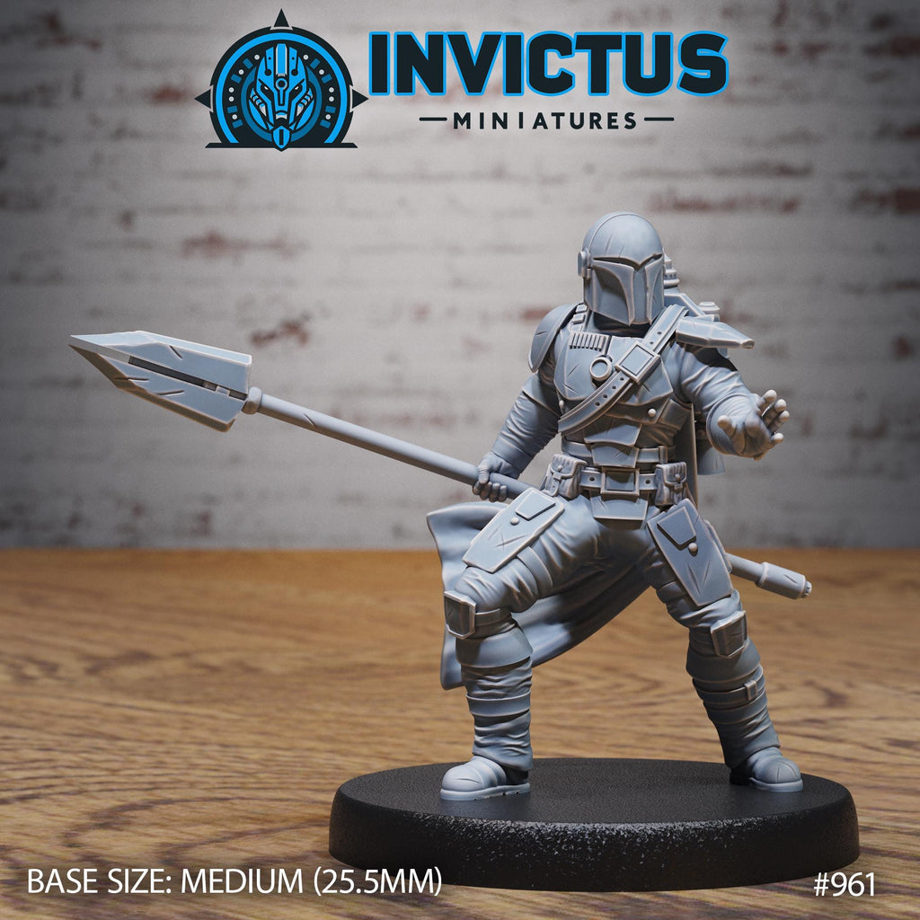 Starforged Family Option #961 front DND miniature Starforged Family 16k resin