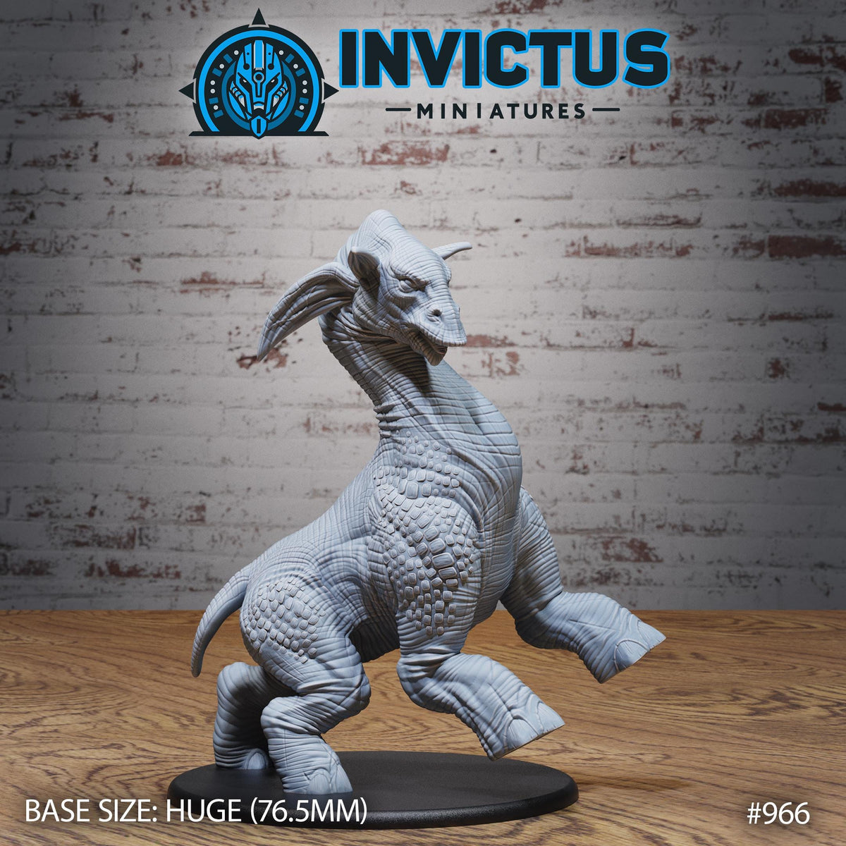 Sandtreader Beast Option 2 w/o mount back DND miniature Starforged Family 16k resin