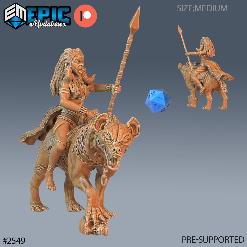 Tribe Princess Option #2549 front DND miniature Forgotten Utopia 16k resin