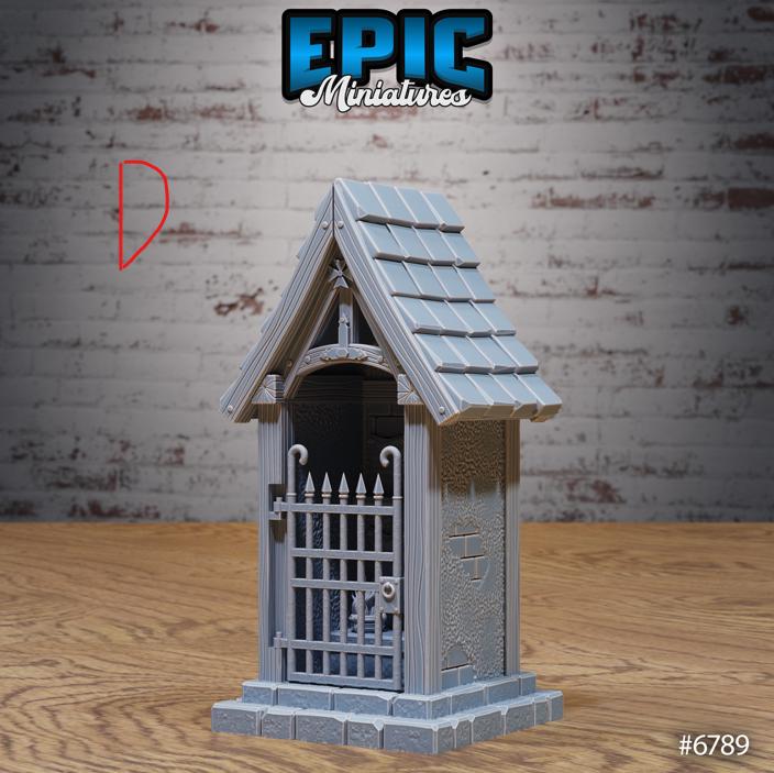 Void Environment Set C front DND miniature Void Incarnate 16k resin