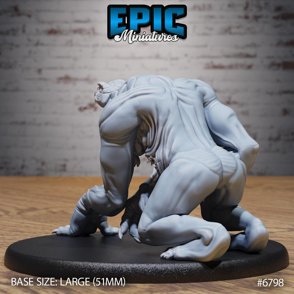 Spawn of Yig Option #6798 back DND miniature Void Incarnate 16k resin
